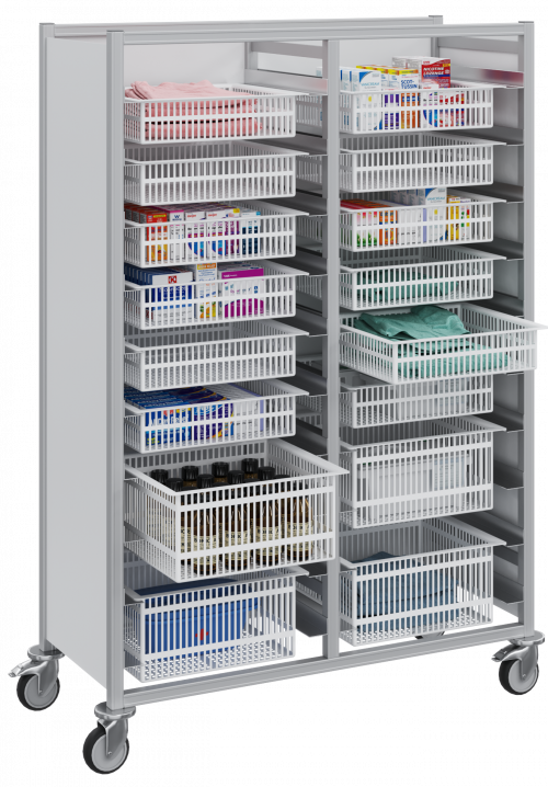 Мобильные тележки LOAD.ME (двойная)